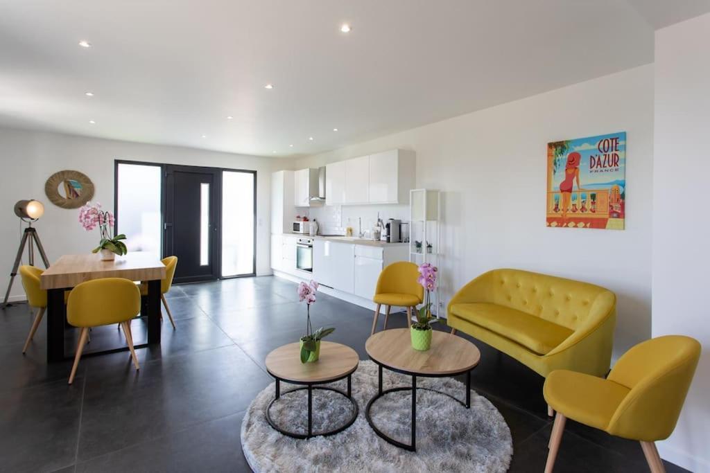 Echapee Belle - Vinayard View - Jacuzzi Bbq - Parking Appartement Nice Buitenkant foto