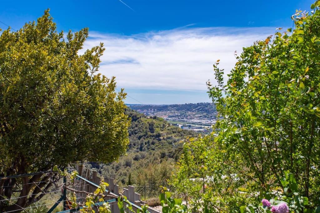Echapee Belle - Vinayard View - Jacuzzi Bbq - Parking Appartement Nice Buitenkant foto