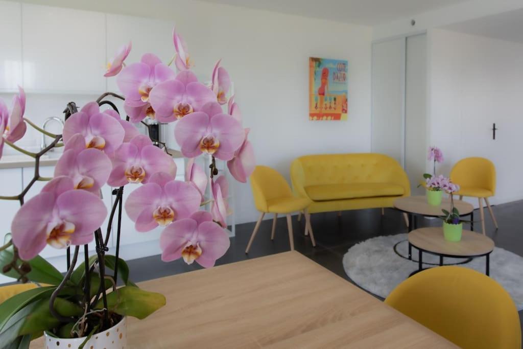 Echapee Belle - Vinayard View - Jacuzzi Bbq - Parking Appartement Nice Buitenkant foto