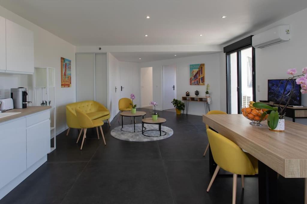 Echapee Belle - Vinayard View - Jacuzzi Bbq - Parking Appartement Nice Buitenkant foto